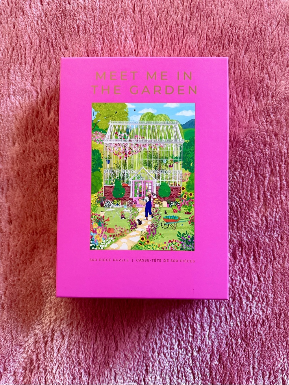 NWT Hobbry Meet Me In The Garden 500 Piece Jigsaw Puzzle